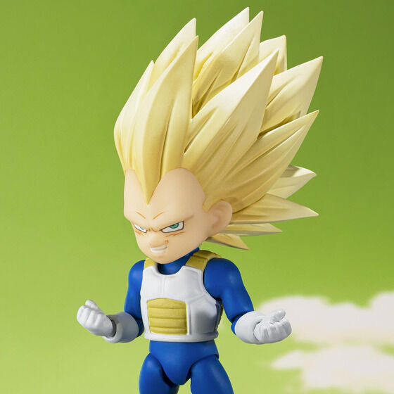 [魂SHOP限定] SHF 超級撒亞人3 比達 (迷你) -大魔- S.H.Figuarts SUPER SAIYAN 3 VEGETA -DAIMA-