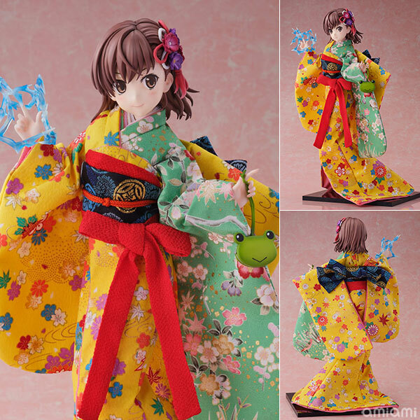 FURYU 吉徳×F：NEX 科學超電磁砲 T 御坂美琴 -日本人形- YOSHITOKU DOLLS x F:NEX A Certain Scientific Railgun T Misaka Mikoto -Japanese Doll- 1/4 FIGURE