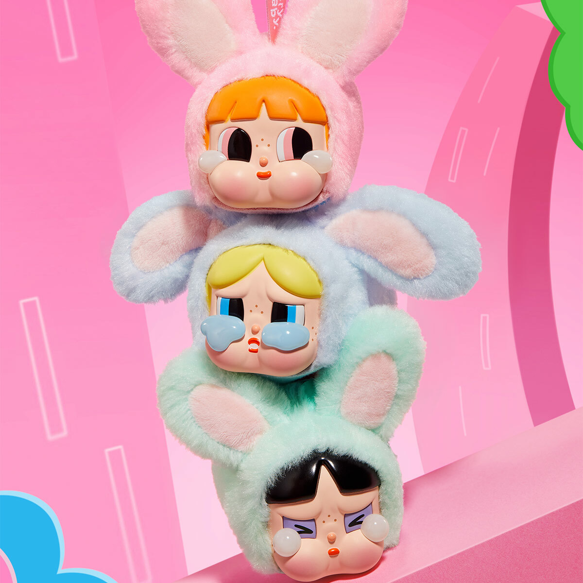 (預訂) Pop Mart CRYBABY × Powerpuff Girls Series