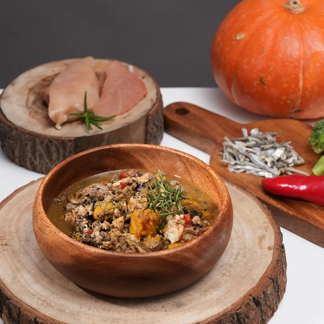 【Maw And Paw 毛孩噗】芝麻燉雞鮮魚煲-關節強鈣秘笈