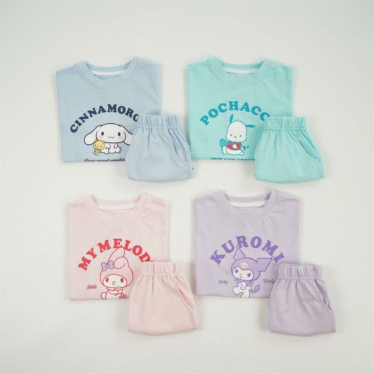 韓版 sanrio純棉短袖套裝