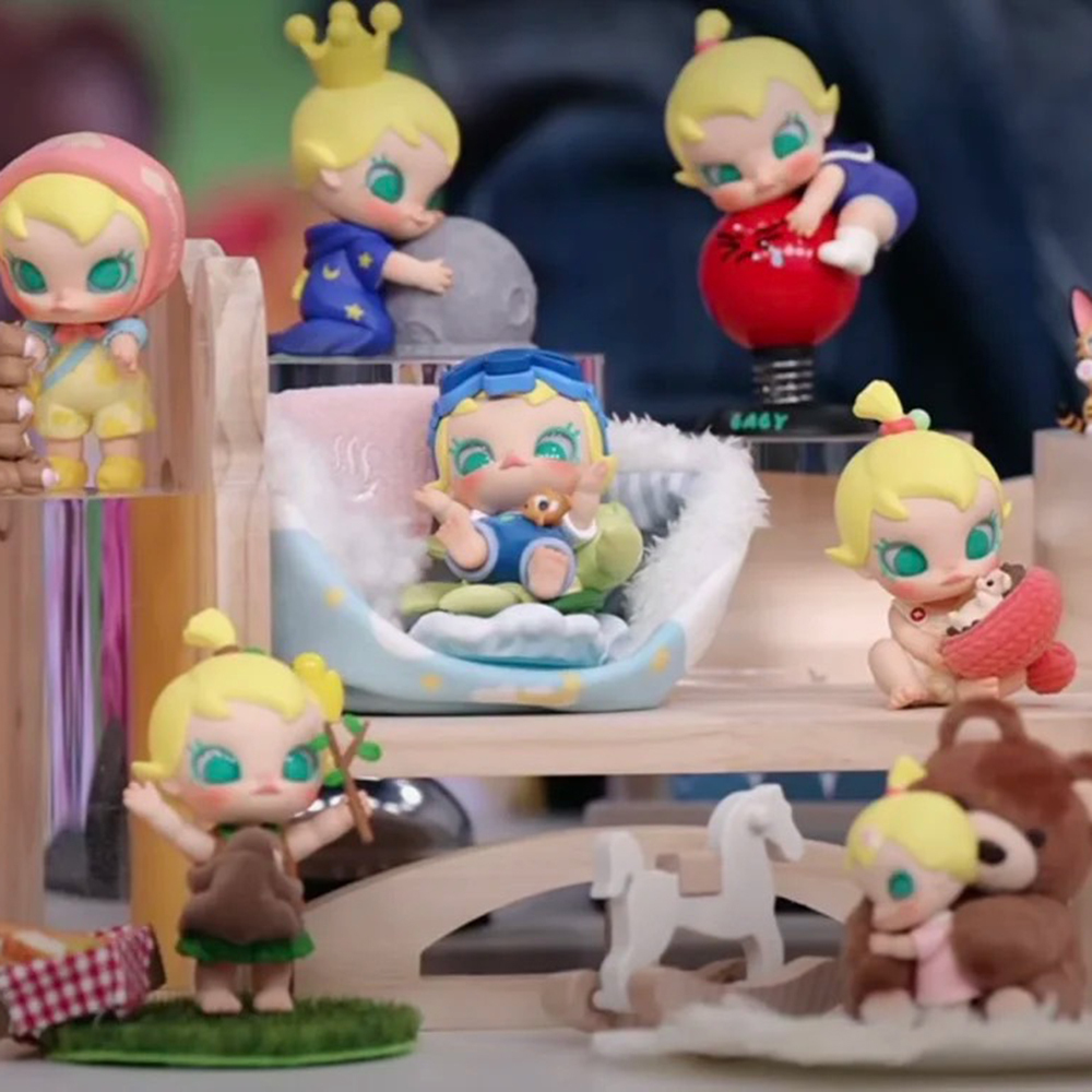 POP MART 泡泡瑪特 BABY MOLLY 抱抱探索計畫 手辦 公仔 盲盒 整盒12個