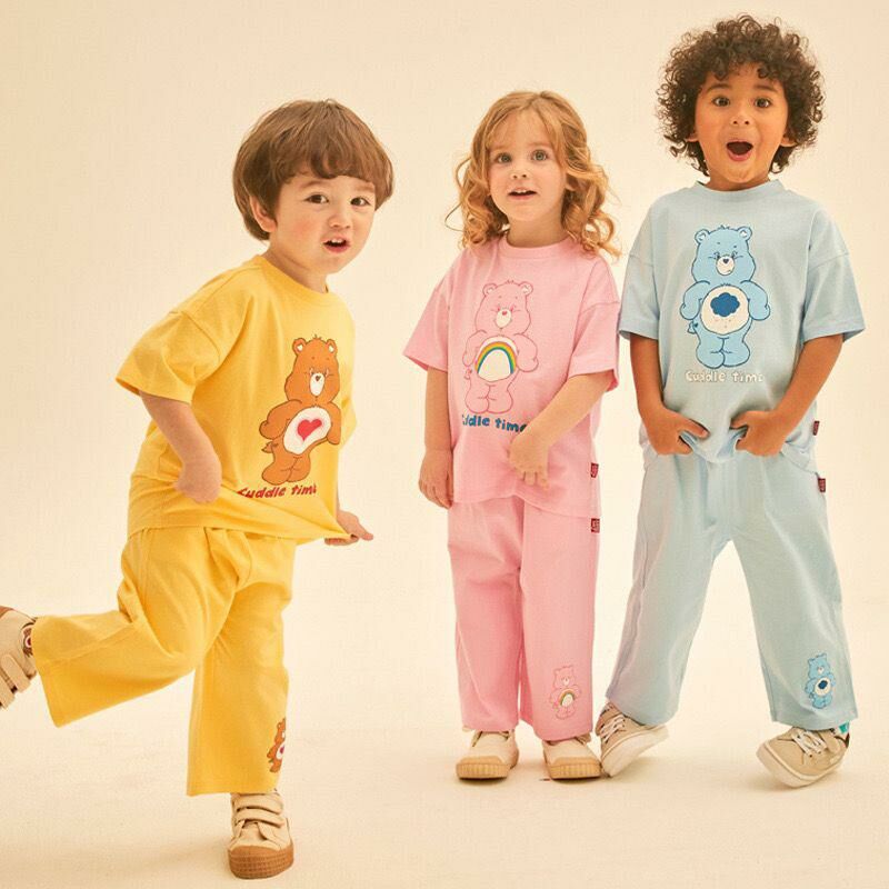 韓版 CareBear短袖長褲套裝