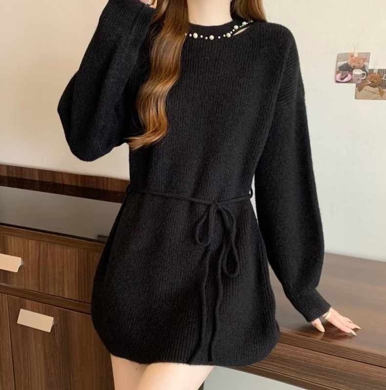 新年優惠 珠珠毛冷連身裙