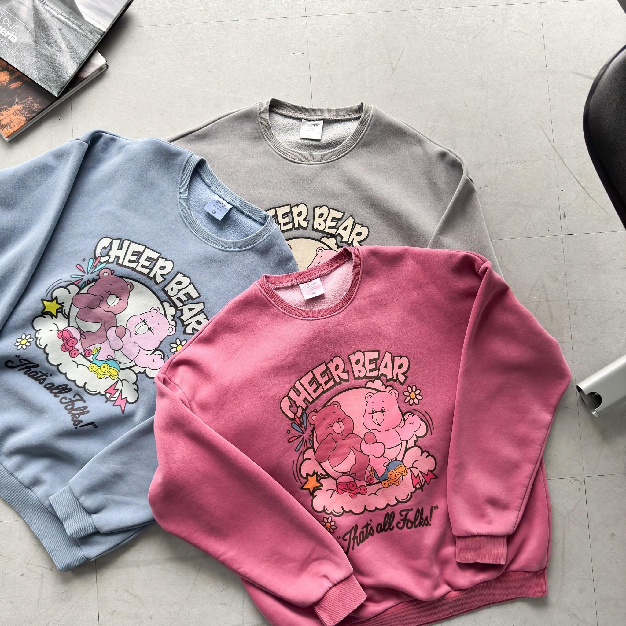 Cheer bear 雲朵小熊大學T 80803