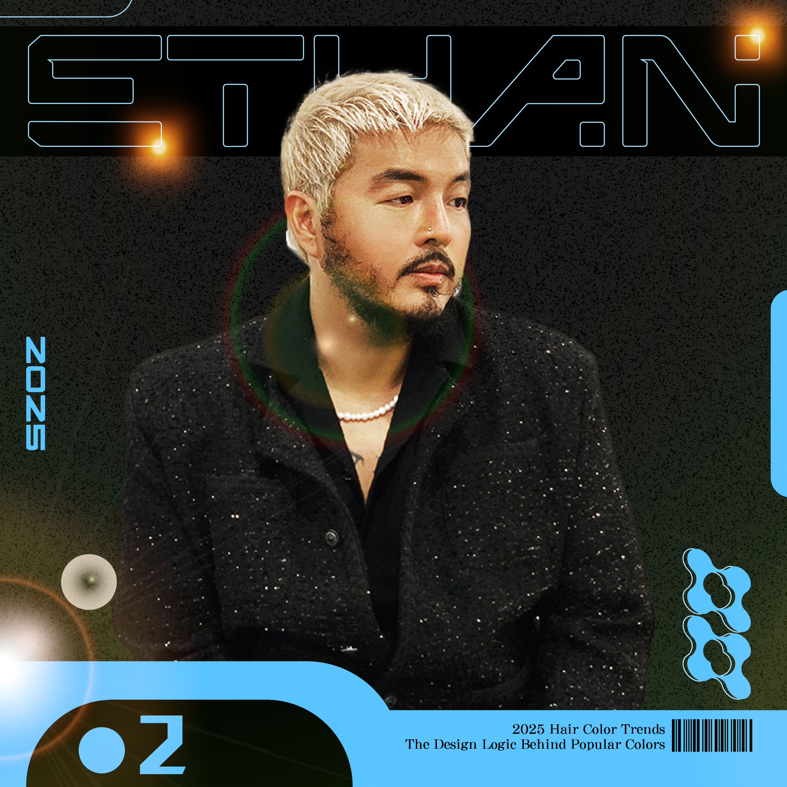 極致霧感蓋白髮-Ethan