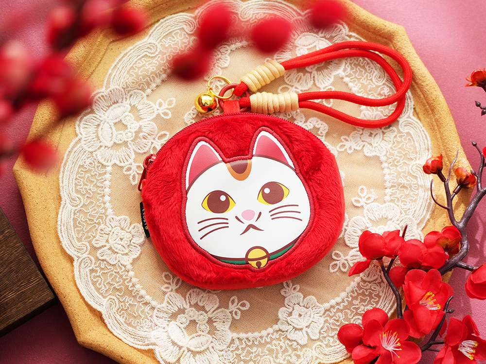 【招財貓】新春特別版 收納包 散紙包 丨Amazing Studio