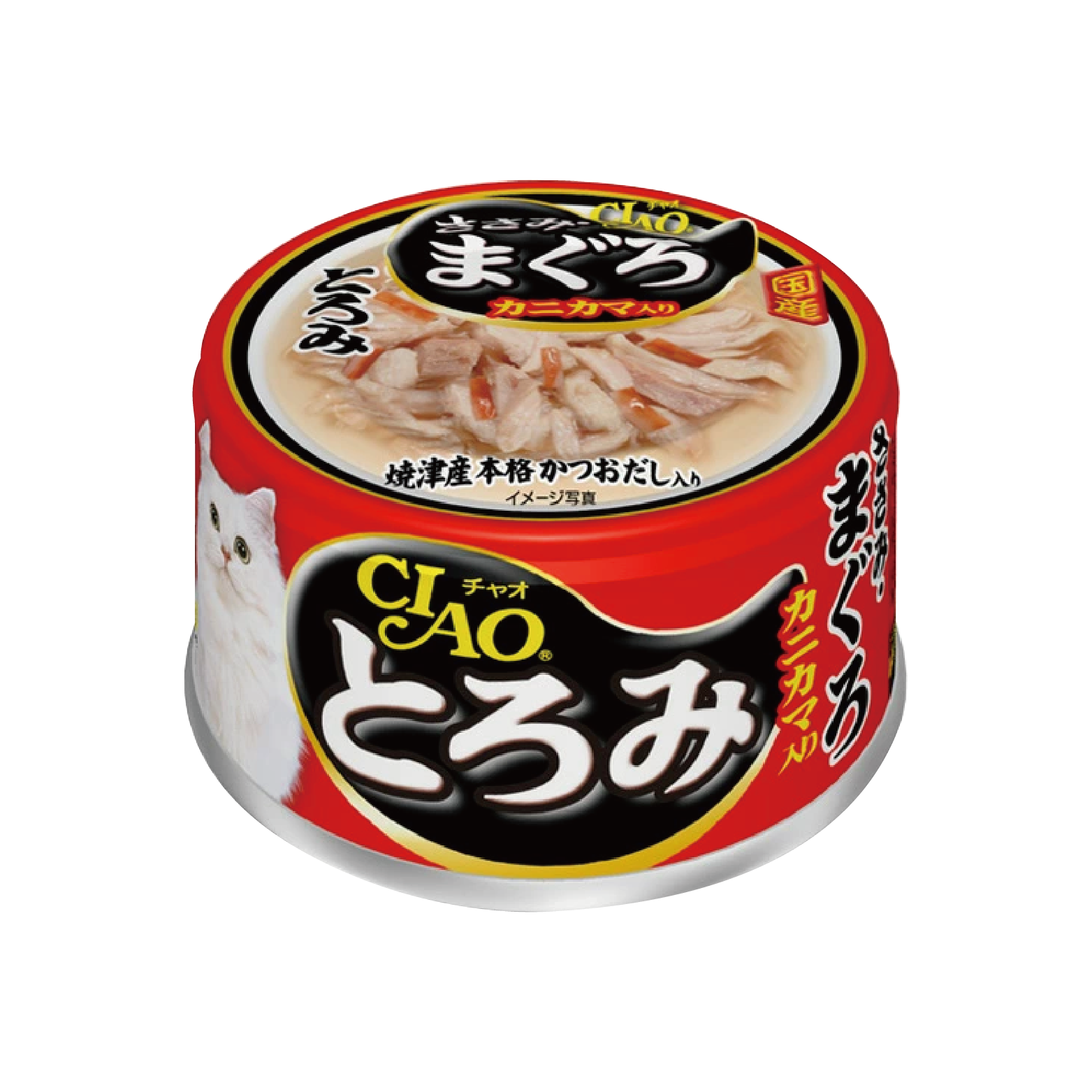 Ciao 濃湯罐-雞肉+金槍魚+蟹肉 80g (INB-1776)