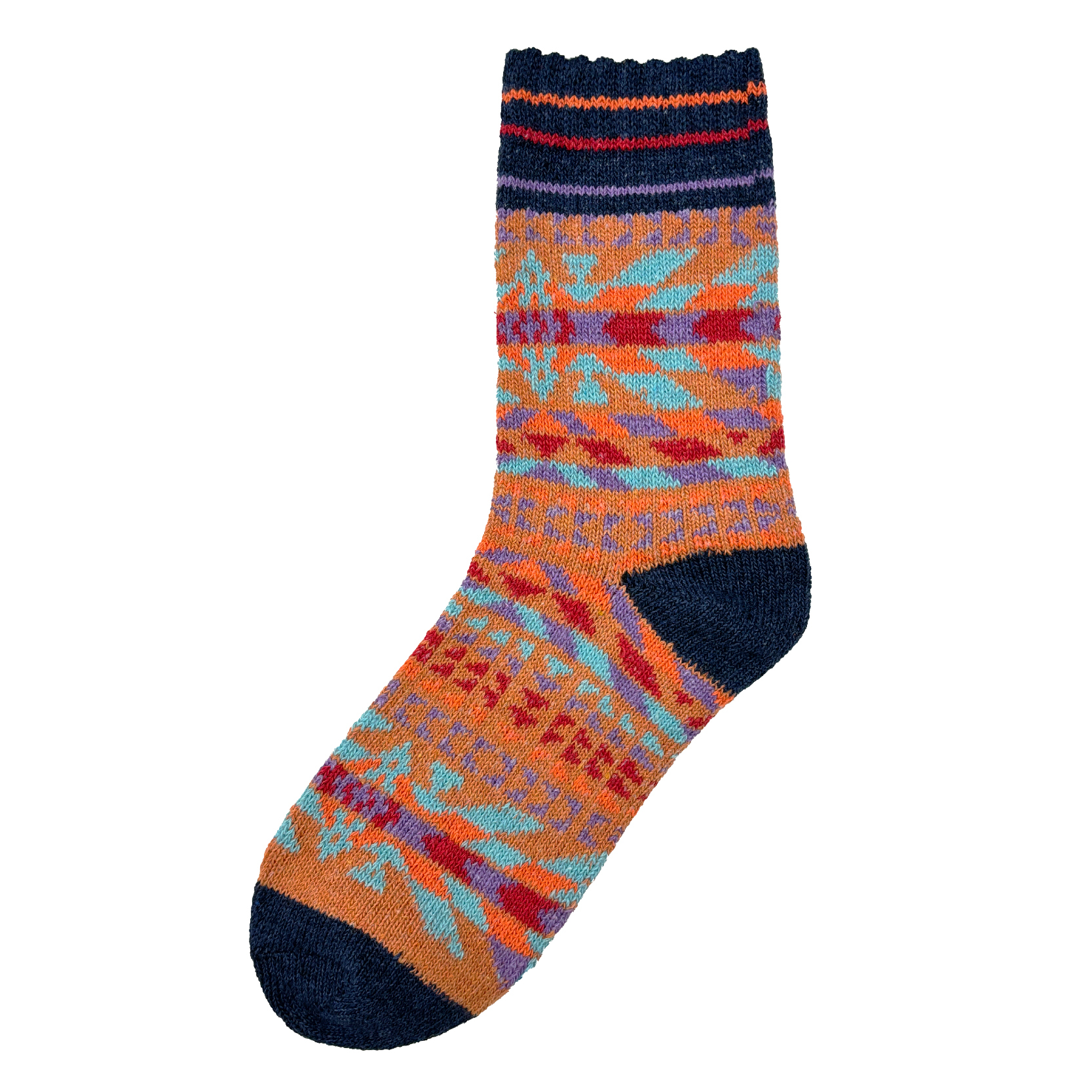 嬉皮風中筒羊毛襪 中性款 (5色) 44AY250102