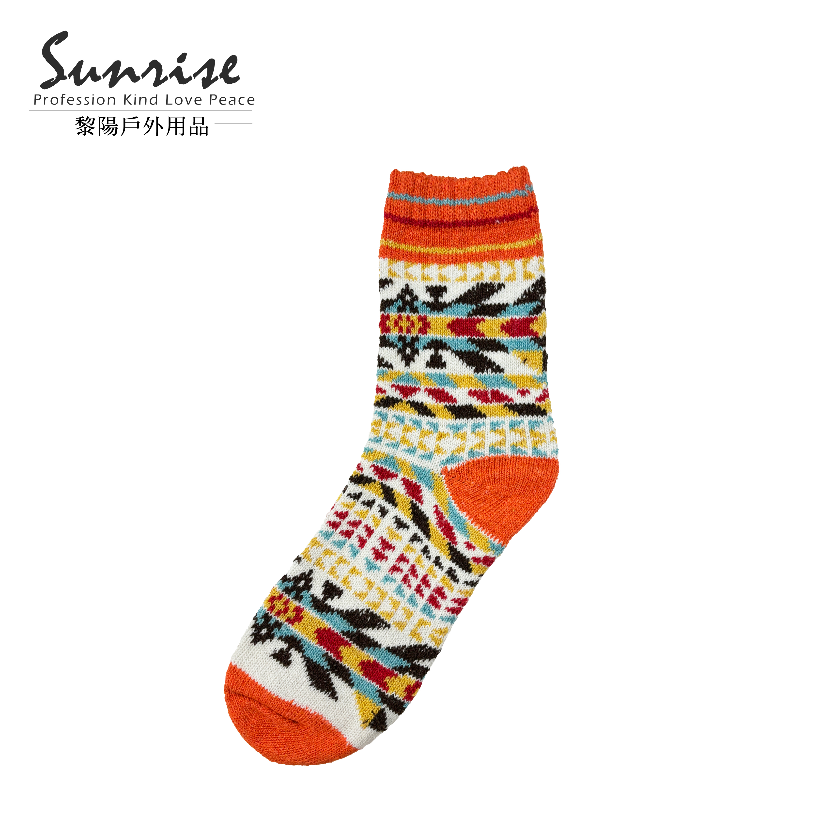 嬉皮風中筒羊毛襪 中性款 (5色) 44AY250102