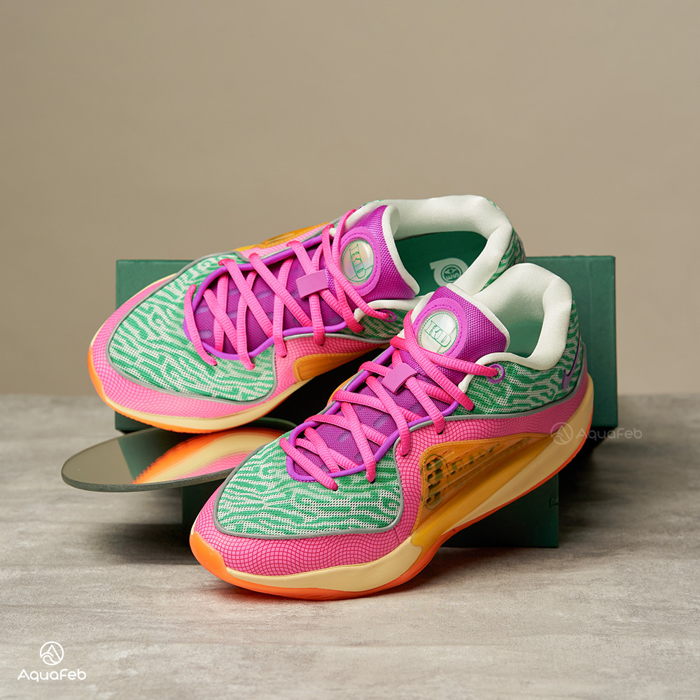 Nike KD16 ASW EP 男 粉紫綠 明星賽 KD 訓練 實戰 籃球鞋 FJ4238-300