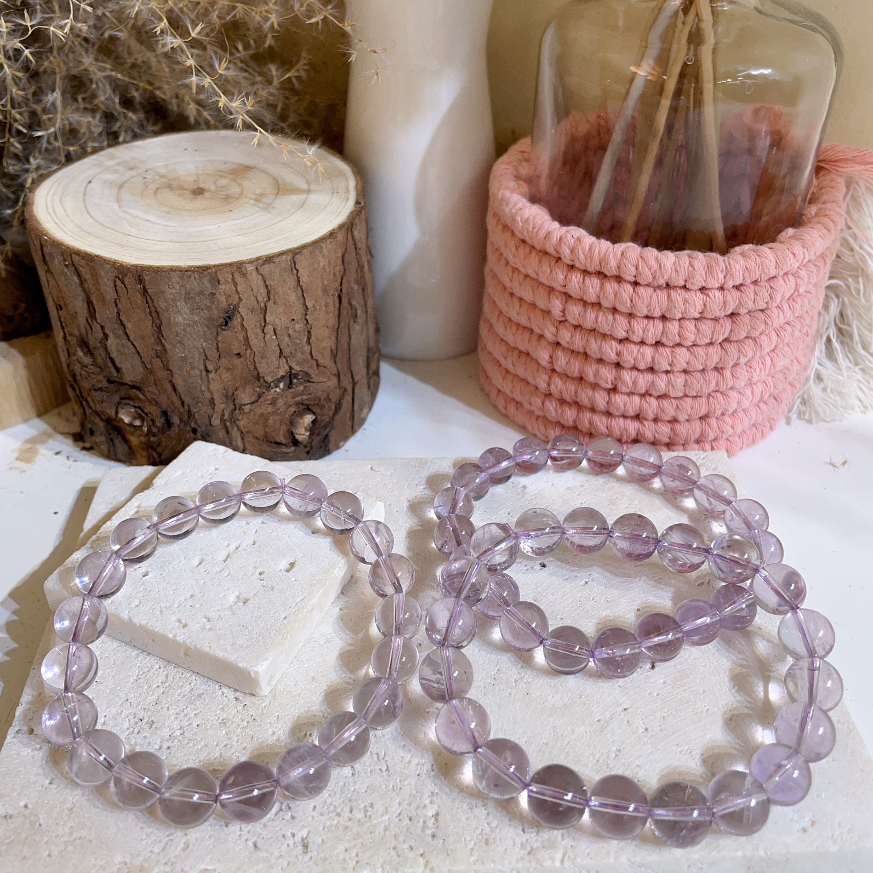 玻利維亞紫水晶手串 9mm