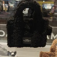 [S] MARC JACOBS H011M12FA22-001 THE MINI TOTE BAG,BLACK, 196611005111 (SMJ417)