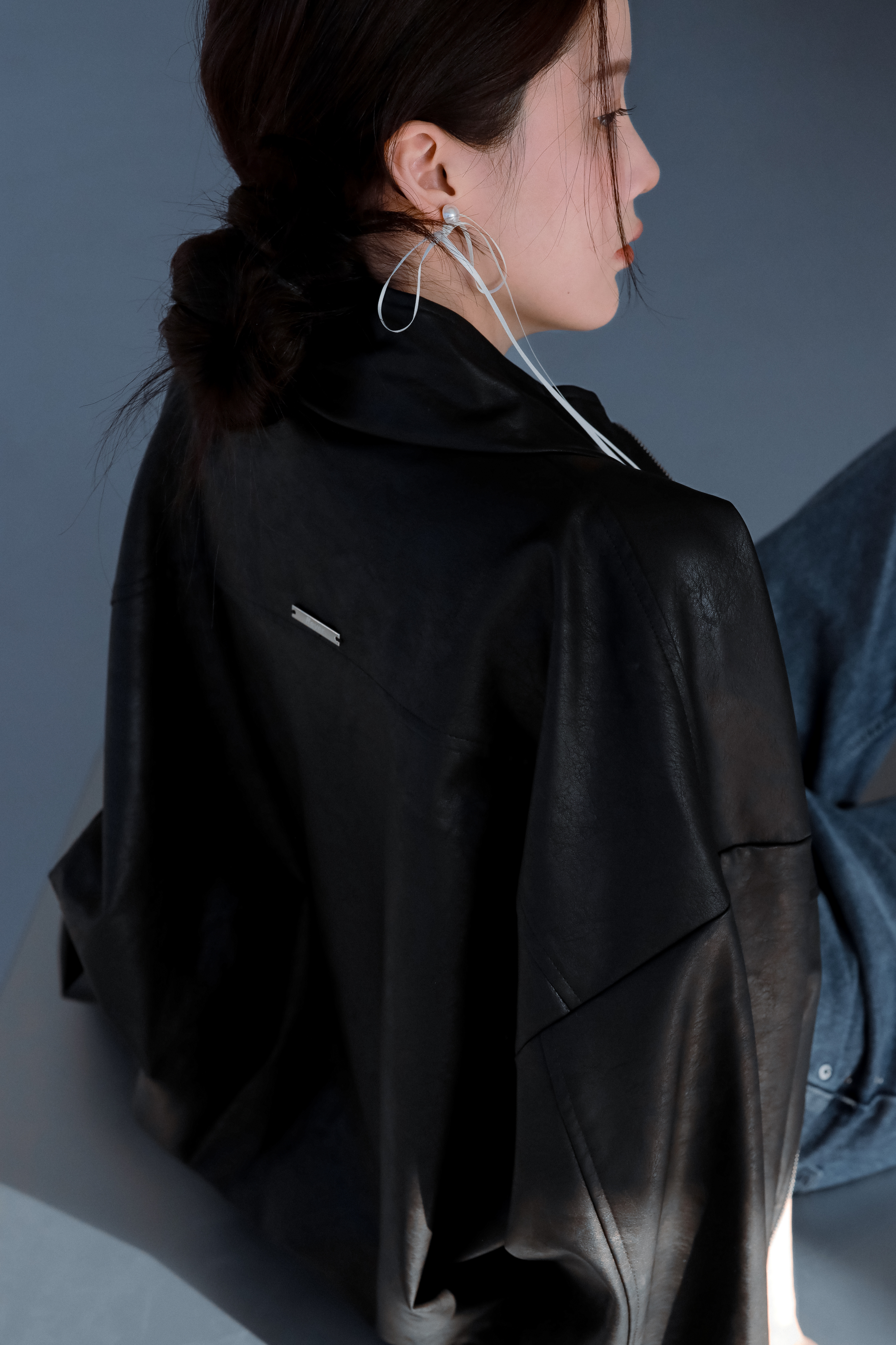 𝗳𝗳𝗲𝘃𝗲𝗿 𝗺𝗮𝗱𝗲. 自訂款皮外 (霧黑)