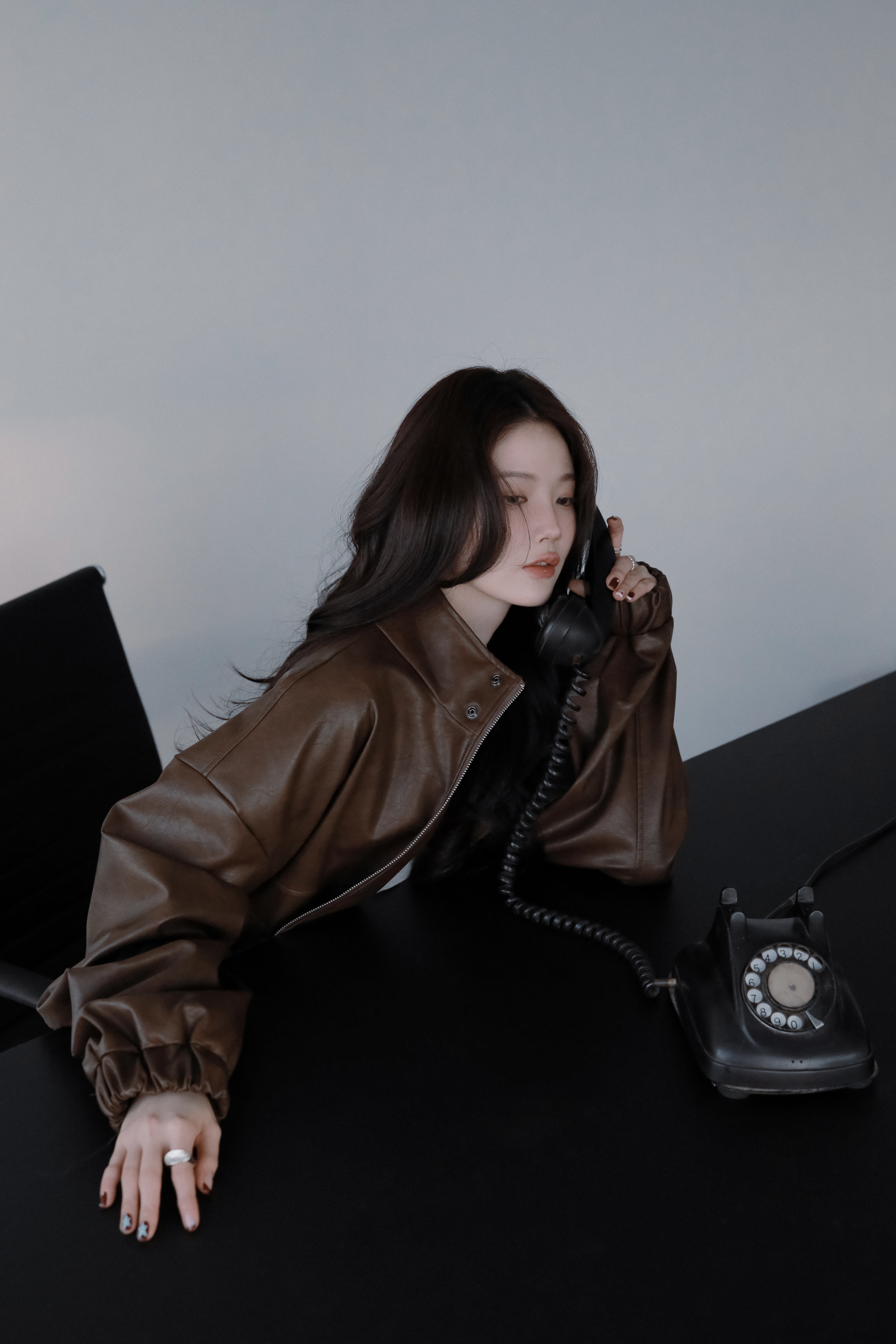 𝗳𝗳𝗲𝘃𝗲𝗿 𝗺𝗮𝗱𝗲. 自訂款皮外  (琥珀棕)