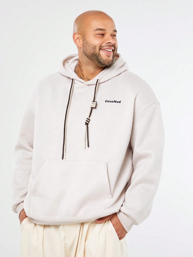 KADMAX大尺碼-秋冬長袖帽TEE〈CATW2525〉