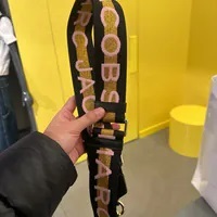 [S] MARC JACOBS 4R3SST002S01 LOGO PINK MULTI BAG STRAP,PINK MULTI, 196611145398 (SMJ423)