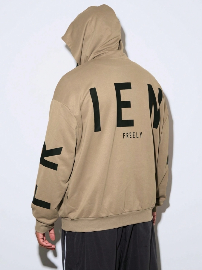 KADMAX大尺碼-秋冬長袖帽TEE〈CATW2527〉