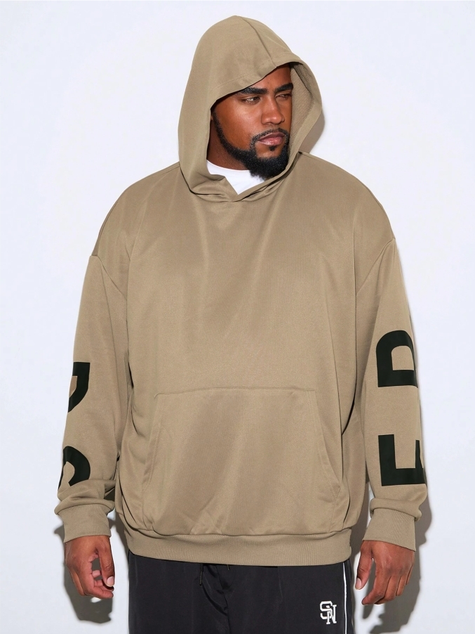 KADMAX大尺碼-秋冬長袖帽TEE〈CATW2527〉