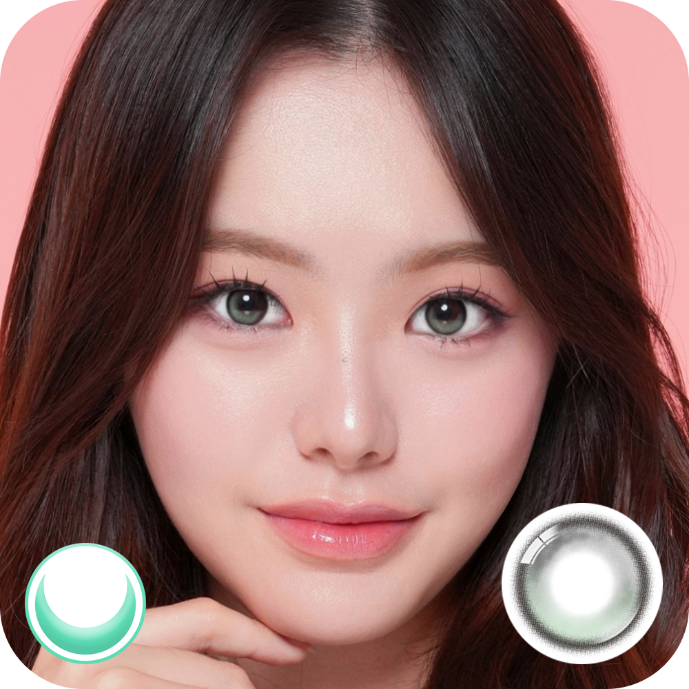 [散光]Lenbling Eye Only 1 Month Viewer Sunset Olive