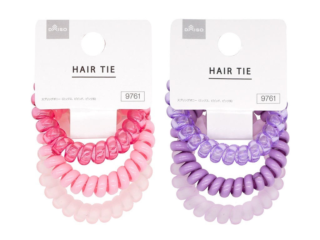 髮圈/鮮豔 3入