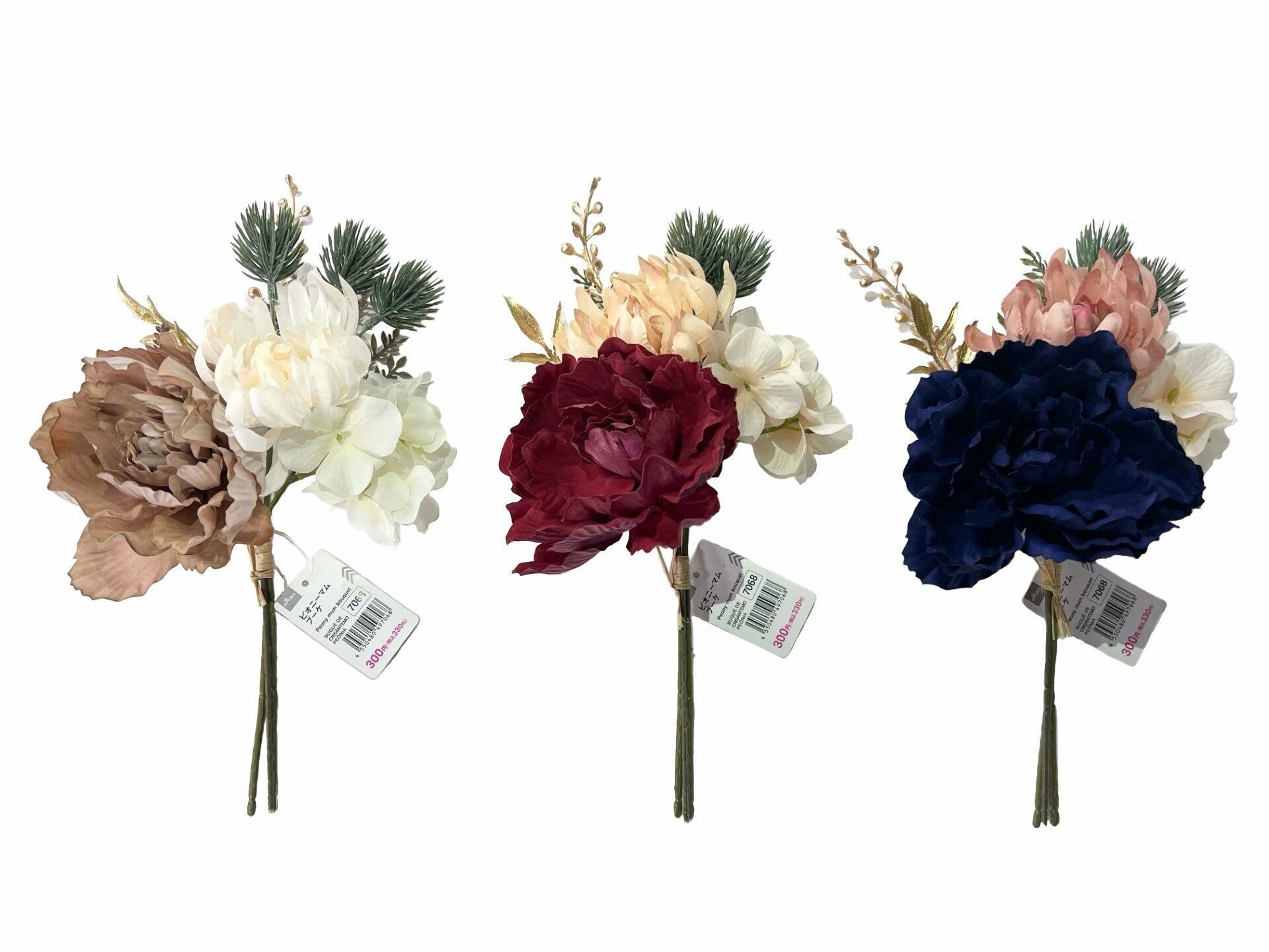 仿真裝飾植物/牡丹＆菊