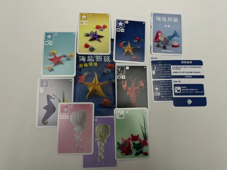 海鹽折紙 鹽趣培增 / sea salt paper expansion