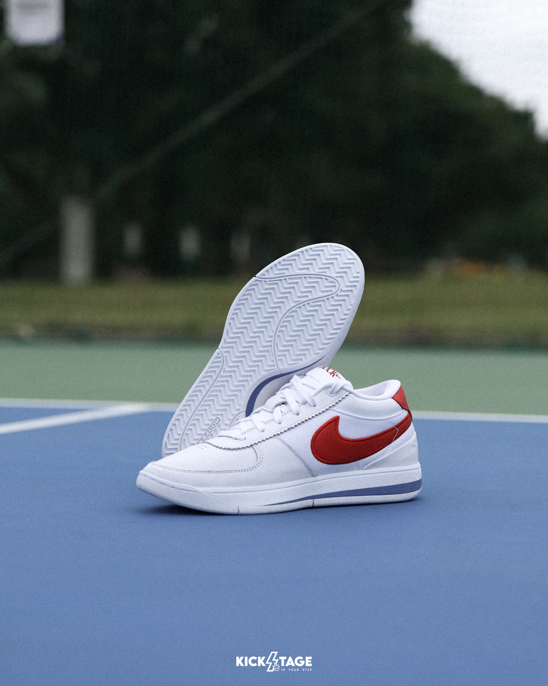 [特價售出無退換] 男鞋 NIKE Book 1 Forrest Gump 阿甘鞋 白藍紅配色 實戰 XDR耐磨 籃球鞋【FJ4250-105】CHAPTER ONE 布克 25SALE