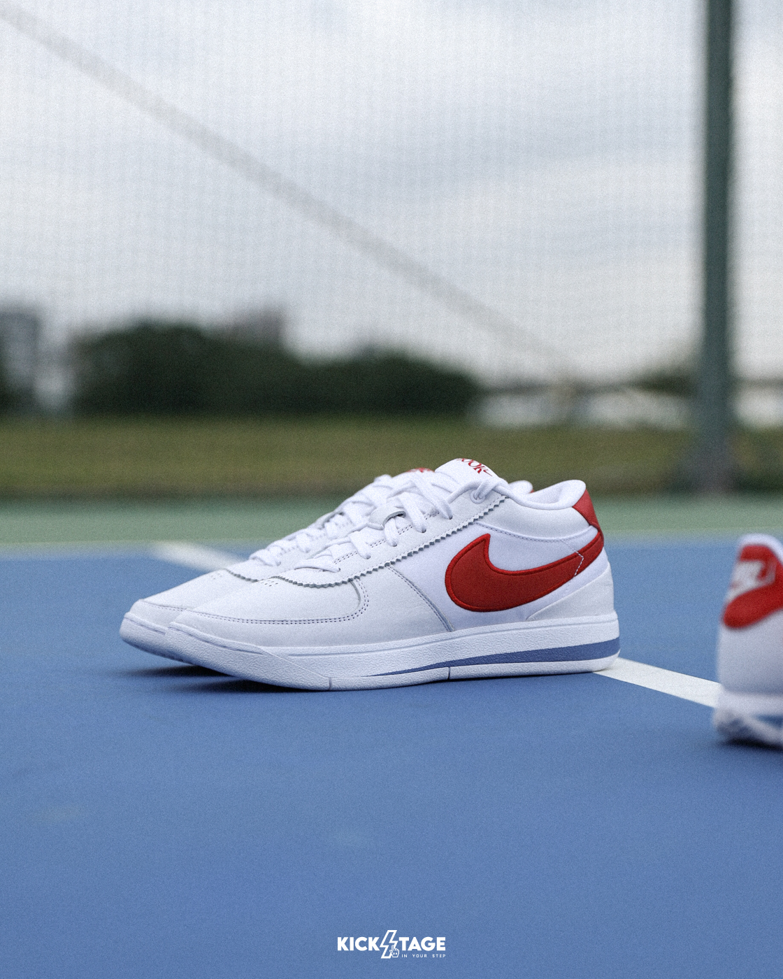 [特價售出無退換] 男鞋 NIKE Book 1 Forrest Gump 阿甘鞋 白藍紅配色 實戰 XDR耐磨 籃球鞋【FJ4250-105】CHAPTER ONE 布克 25SALE