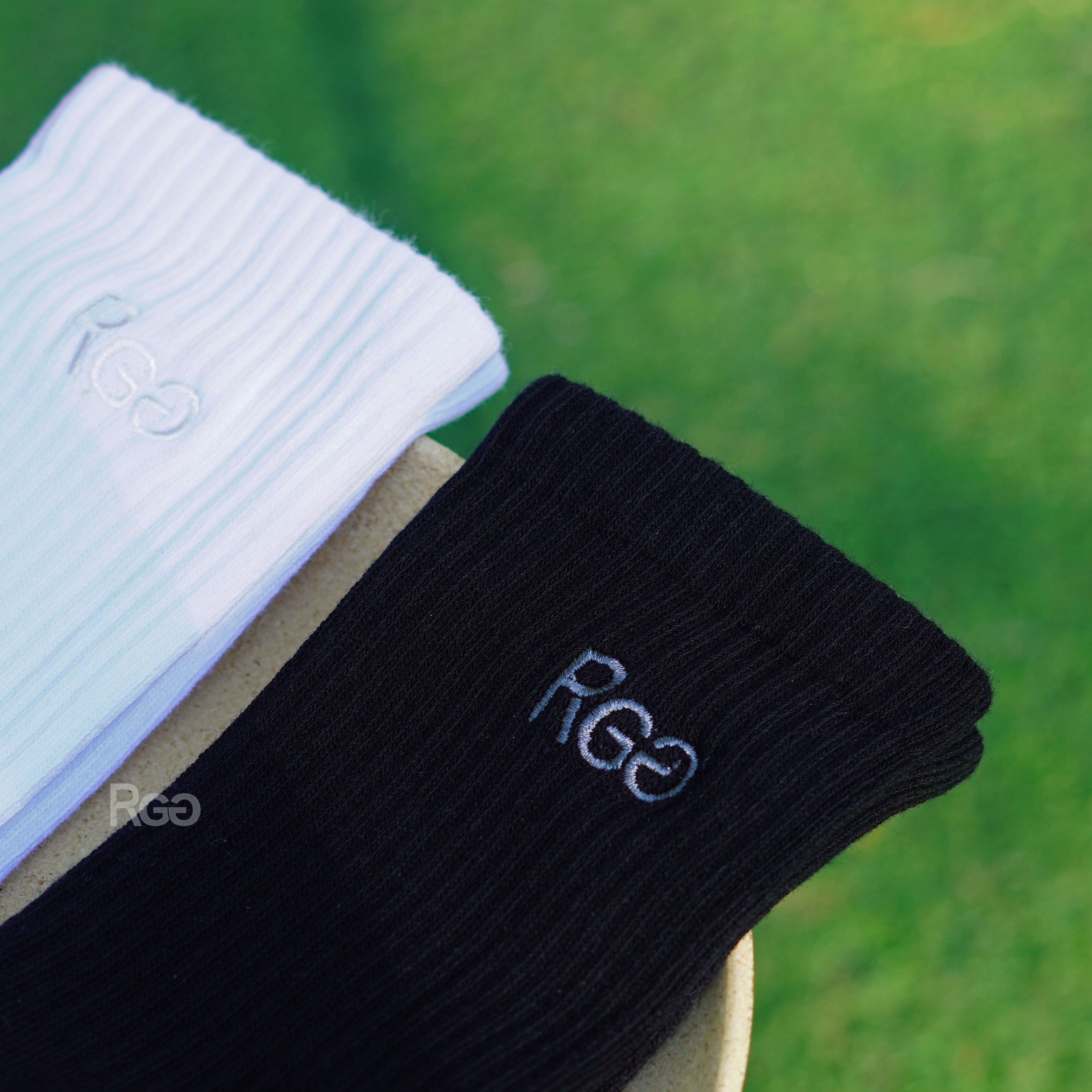 獨家訂製款 機能除臭刺繡Logo長襪