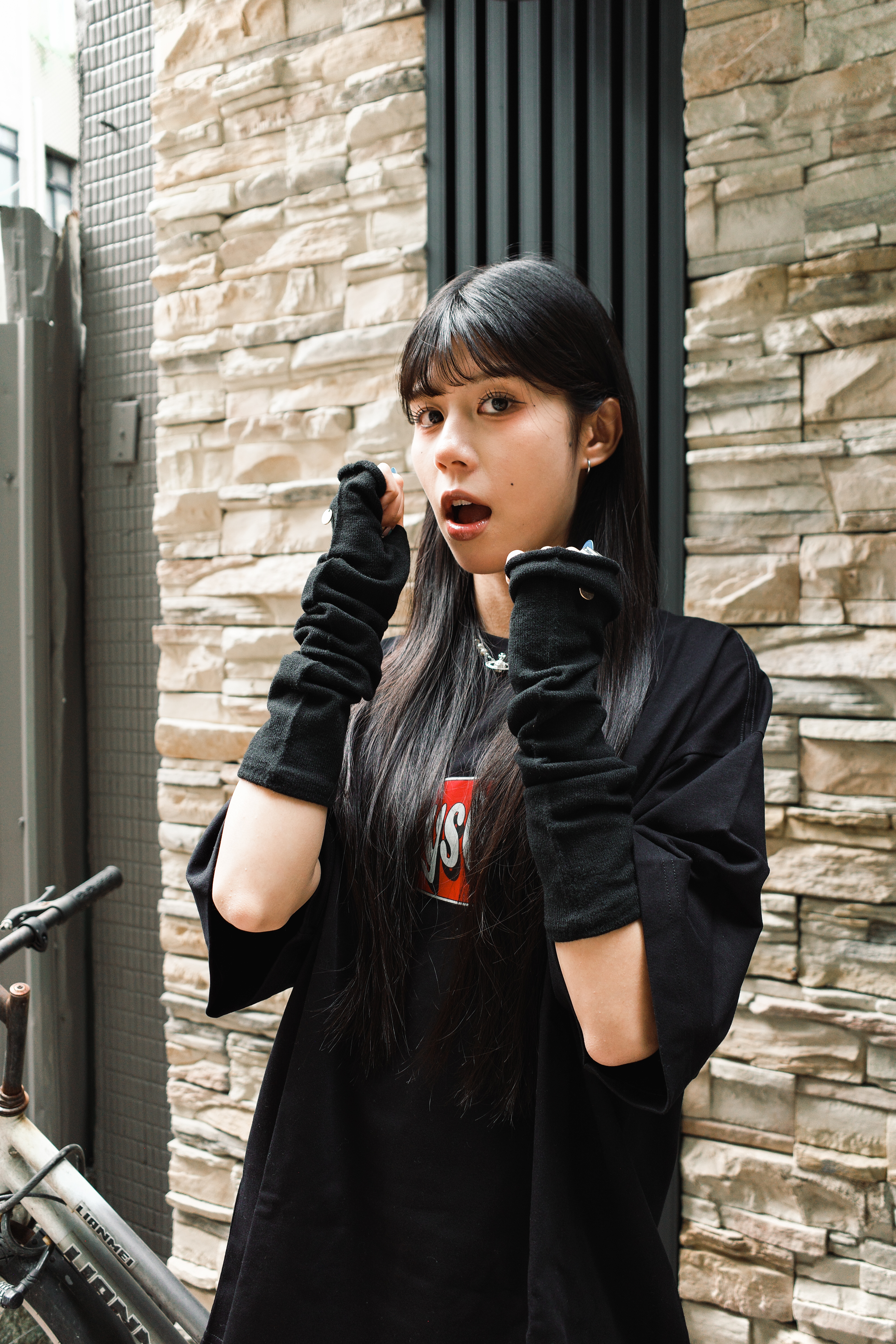 『Always_Good』素面 堆堆袖 秋冬保暖 袖套