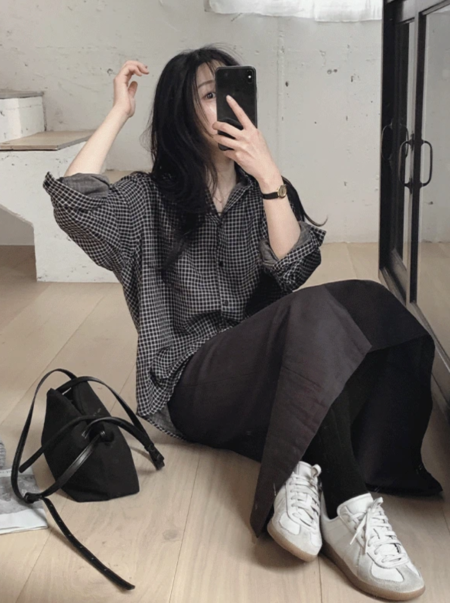 預訂｜SLOWAND #SLOWMADE Double Layer Vintage Check Shirt (2 Color)