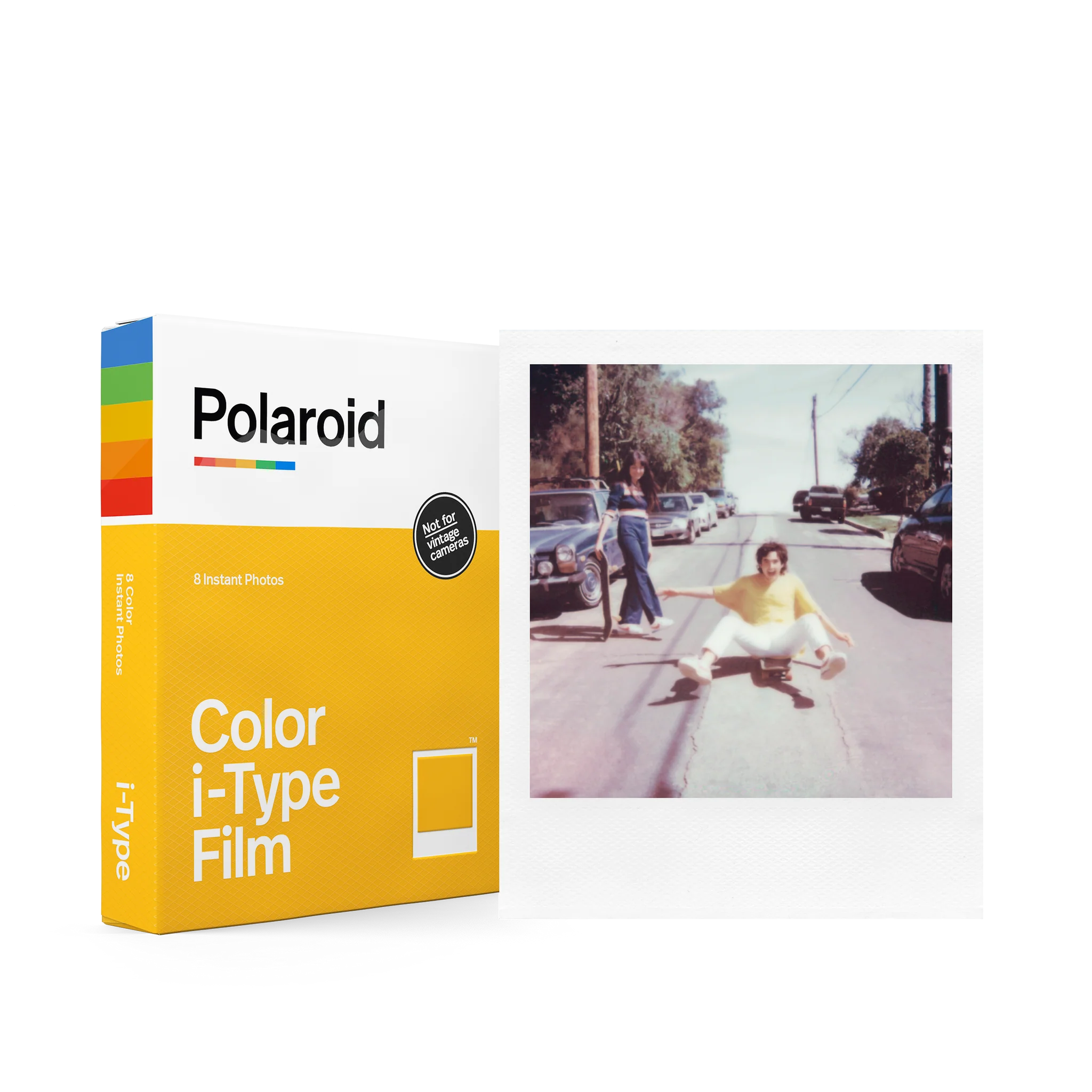 現 貨｜Polaroid Color i-Type Film 白框 (6000) 即影即有相紙丨 8 Pcs Pack 丨 16 Pcs Pack【香港行貨】
