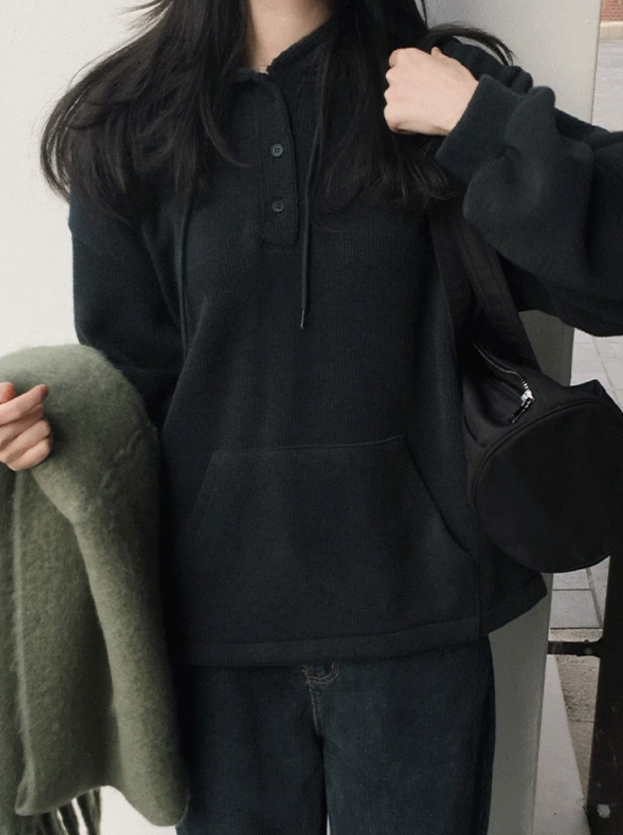 預訂｜SLOWAND #SLOWMADE Casual Loose Fit Hoodie (3 Color)