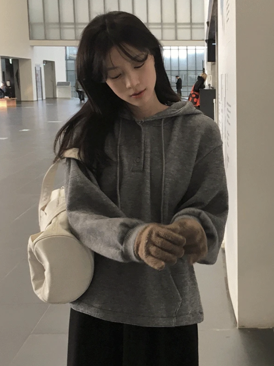 預訂｜SLOWAND #SLOWMADE Casual Loose Fit Hoodie (3 Color)