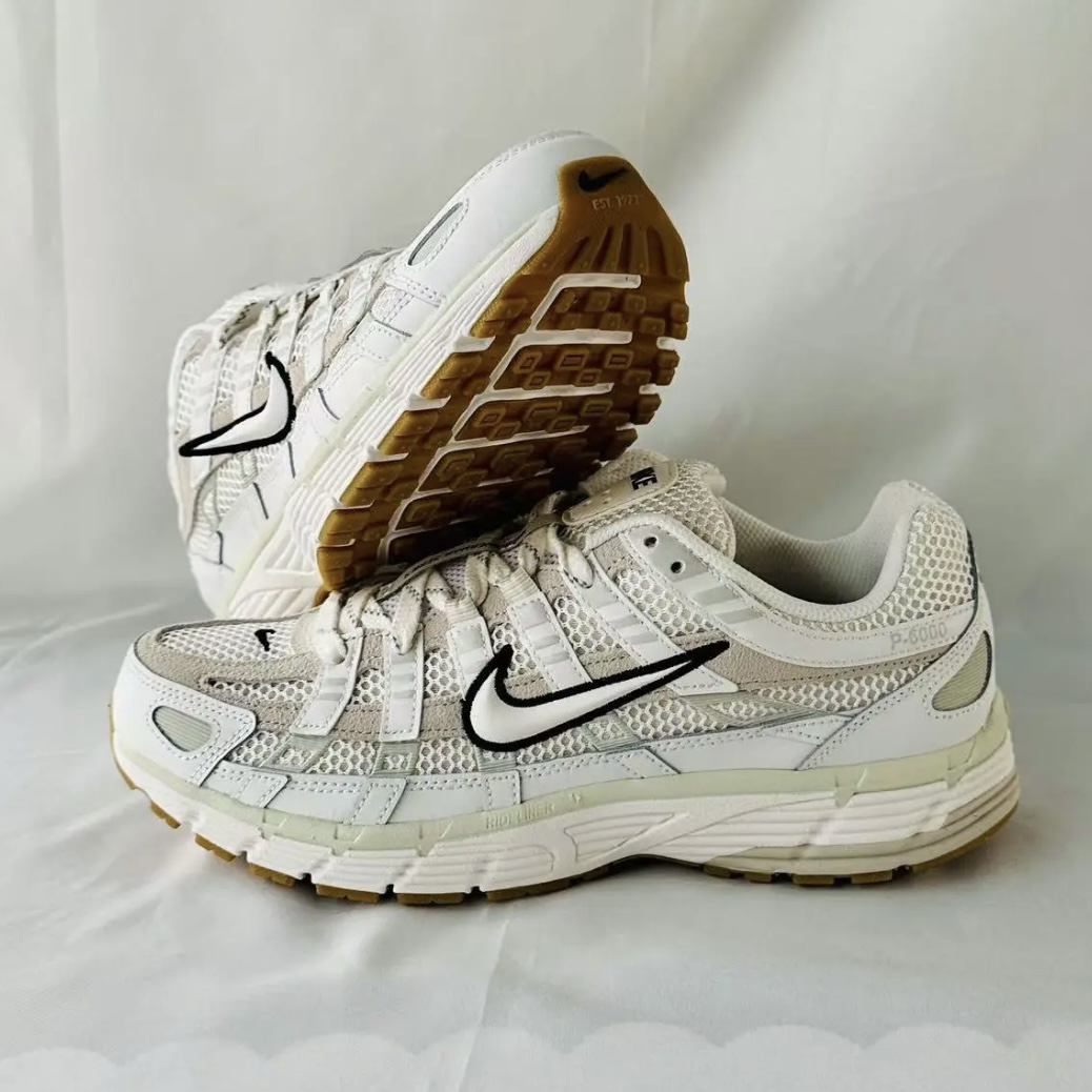 Nike P-6000 Premium 焦糖骨白 山峰白 緩震 慢跑鞋 運動鞋