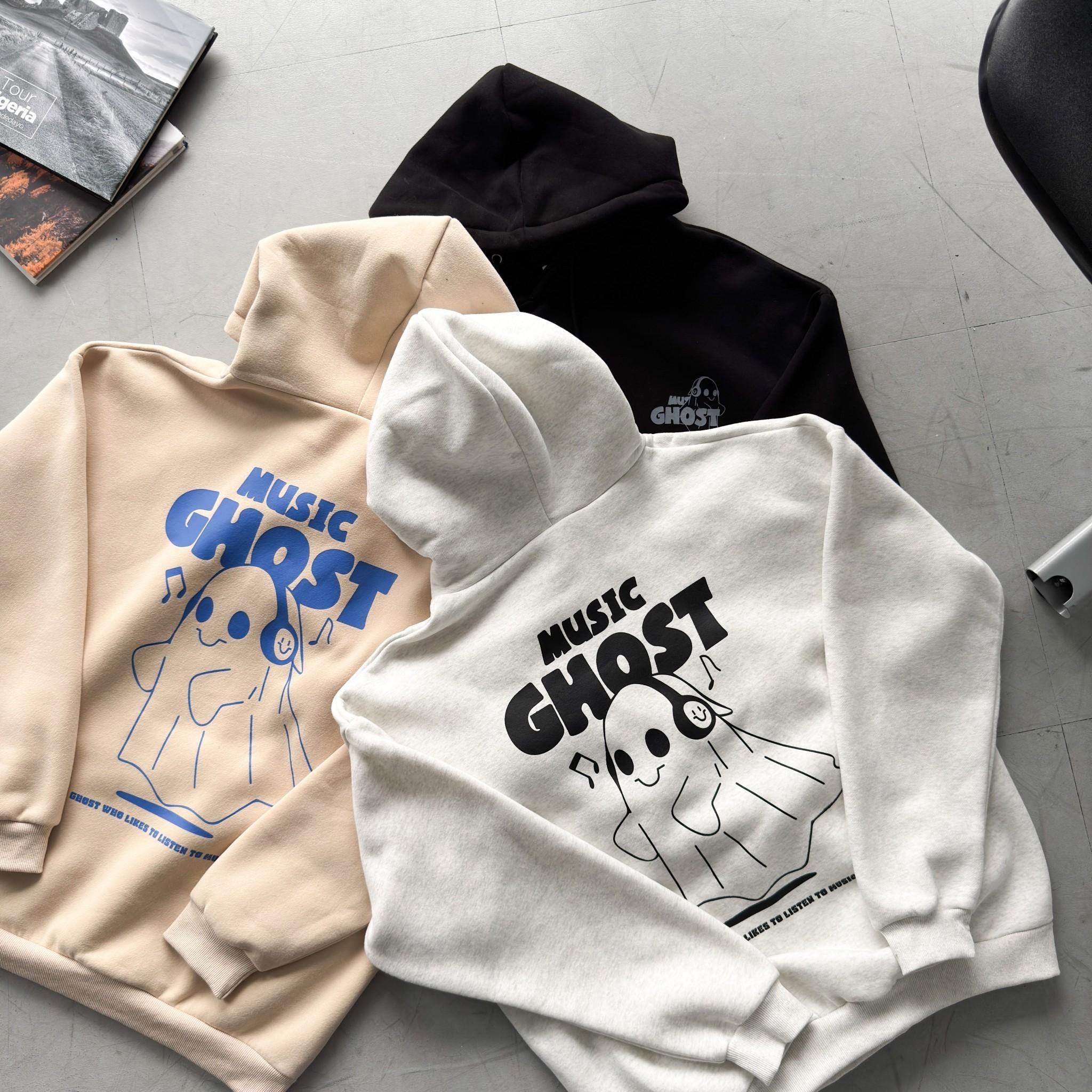 Ghost 音樂幽靈帽T 80817