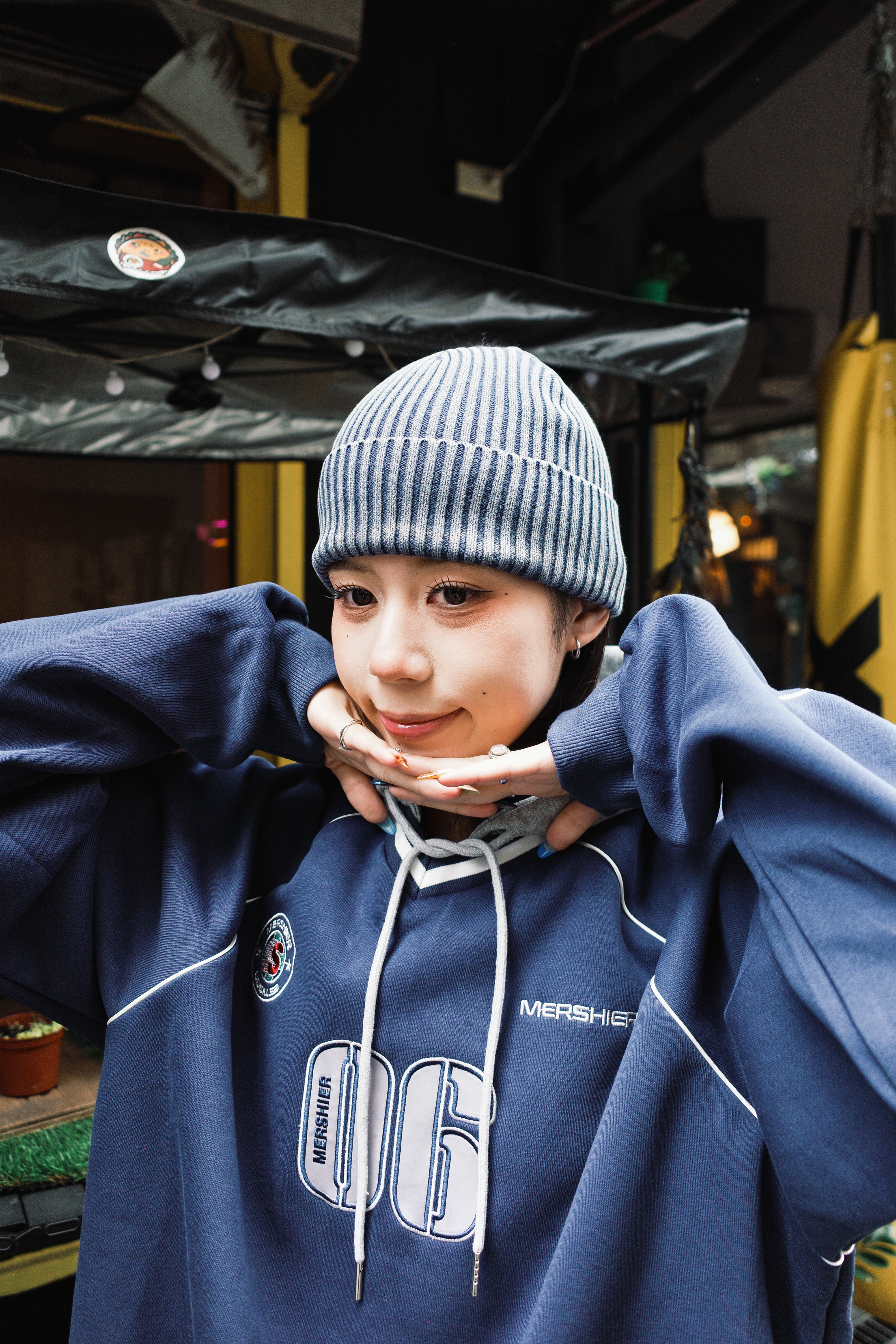 『Always_Good』石磨 水洗 做舊 針織 毛帽