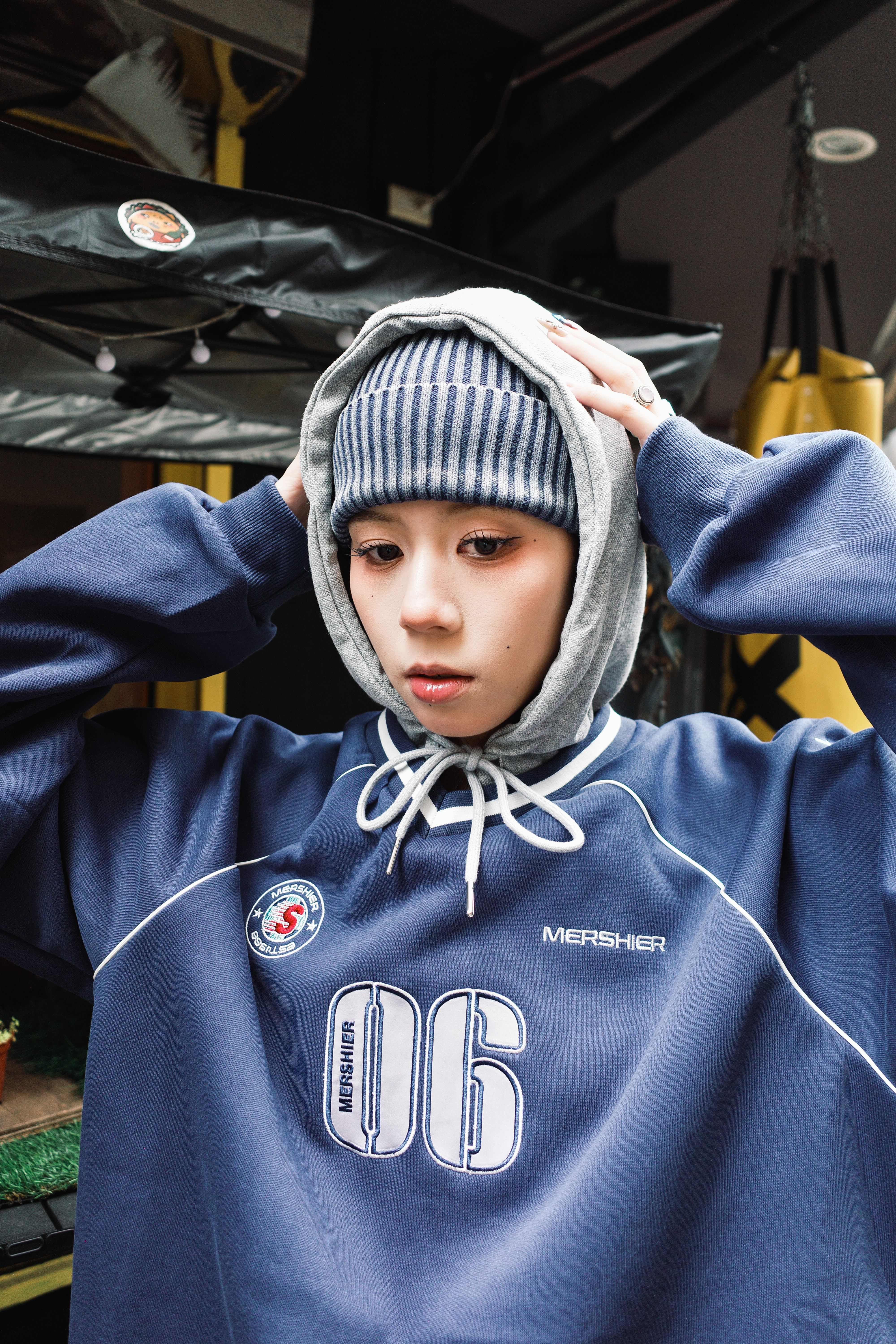 『Always_Good』石磨 水洗 做舊 針織 毛帽