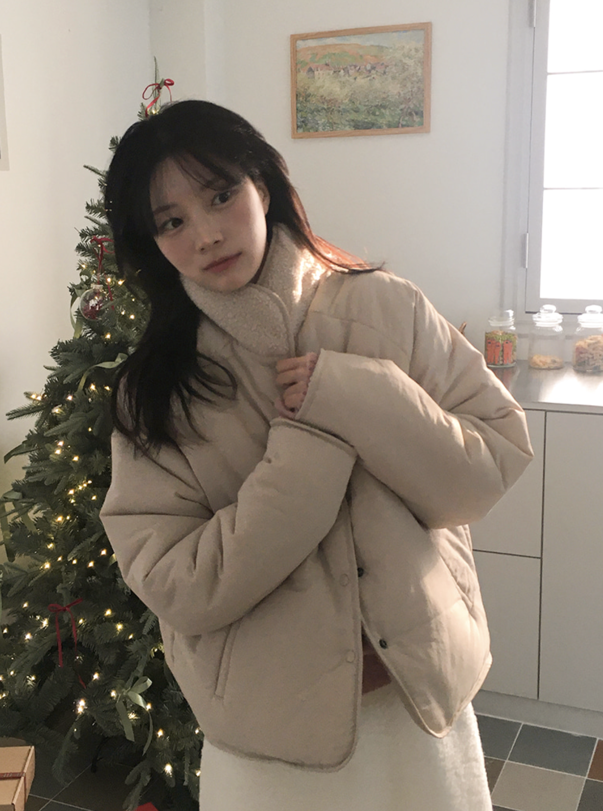 預訂｜SLOWAND #SLOWMADE Reversible Dumbbell Padding Jacket (3 Color)