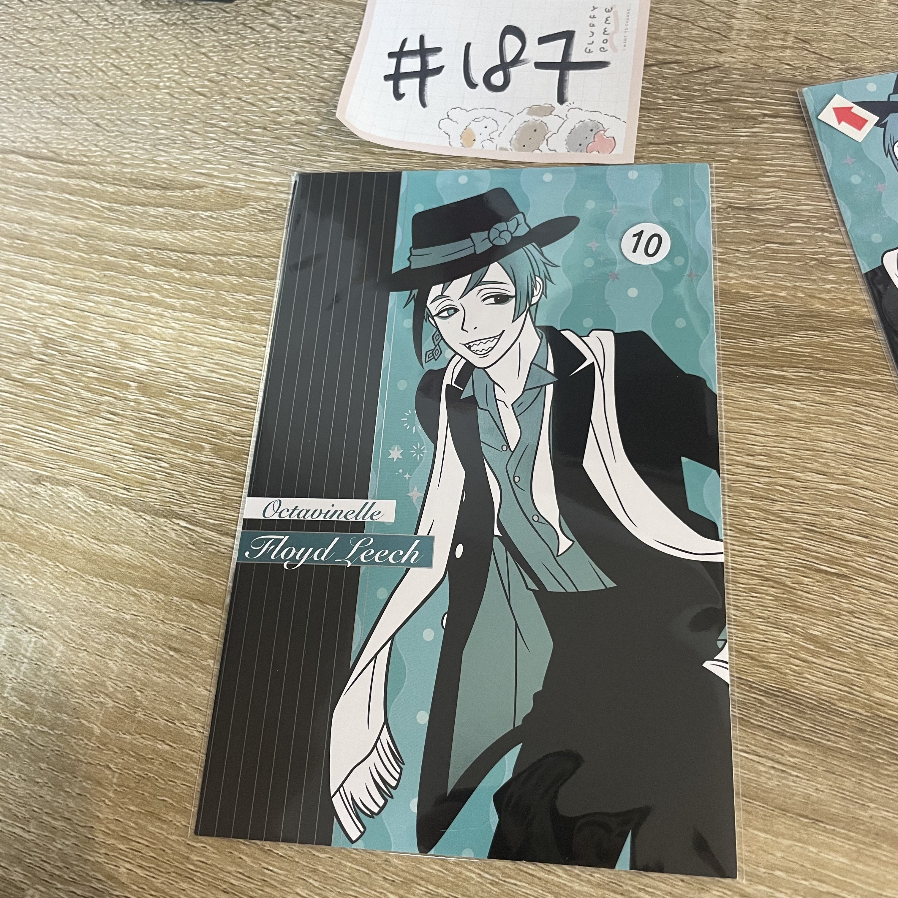 TWST  FLOYD  明信片 瑕#187