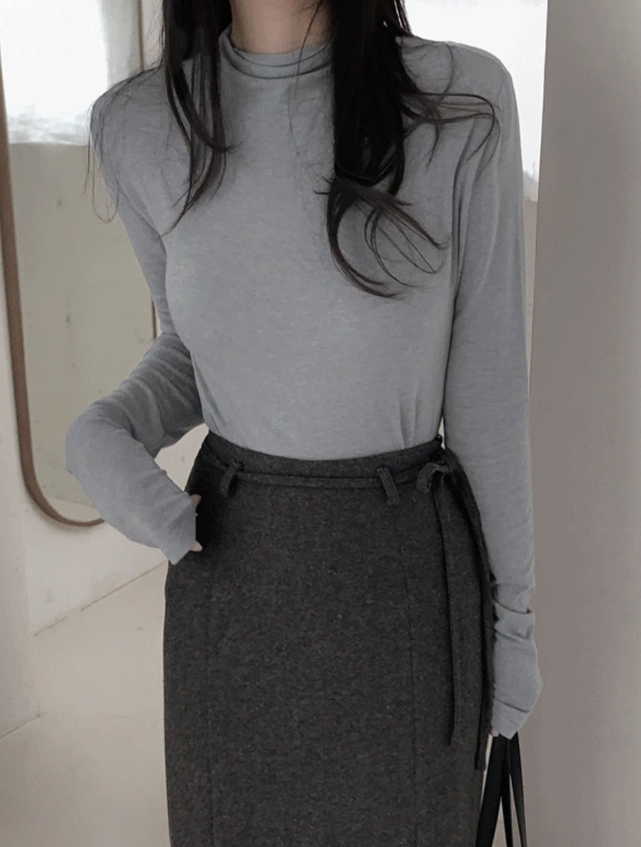 預訂｜SLOWAND #SLOWMADE Wool Neck T-shirt (5 Color)