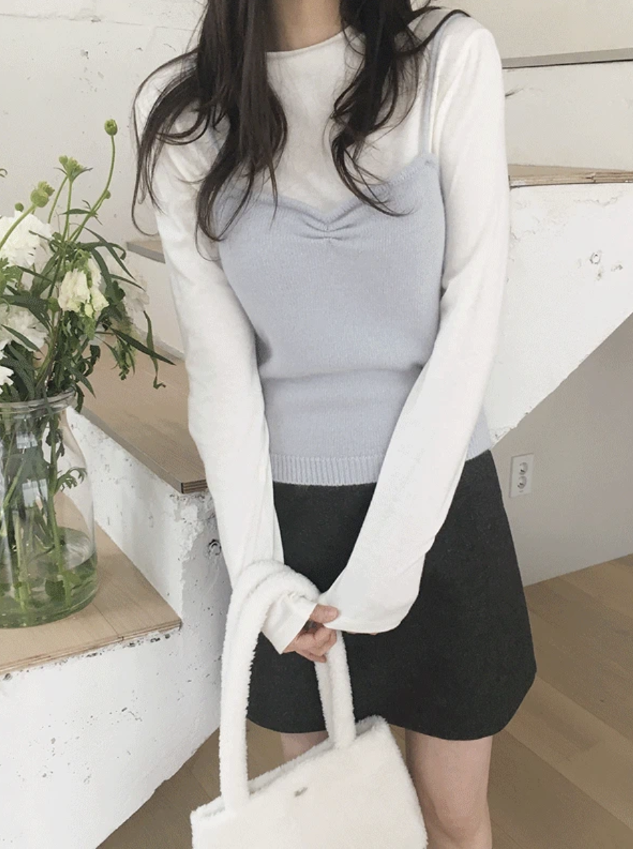 預訂｜SLOWAND #SLOWMADE Bustier Ribbon Top (3 Color)