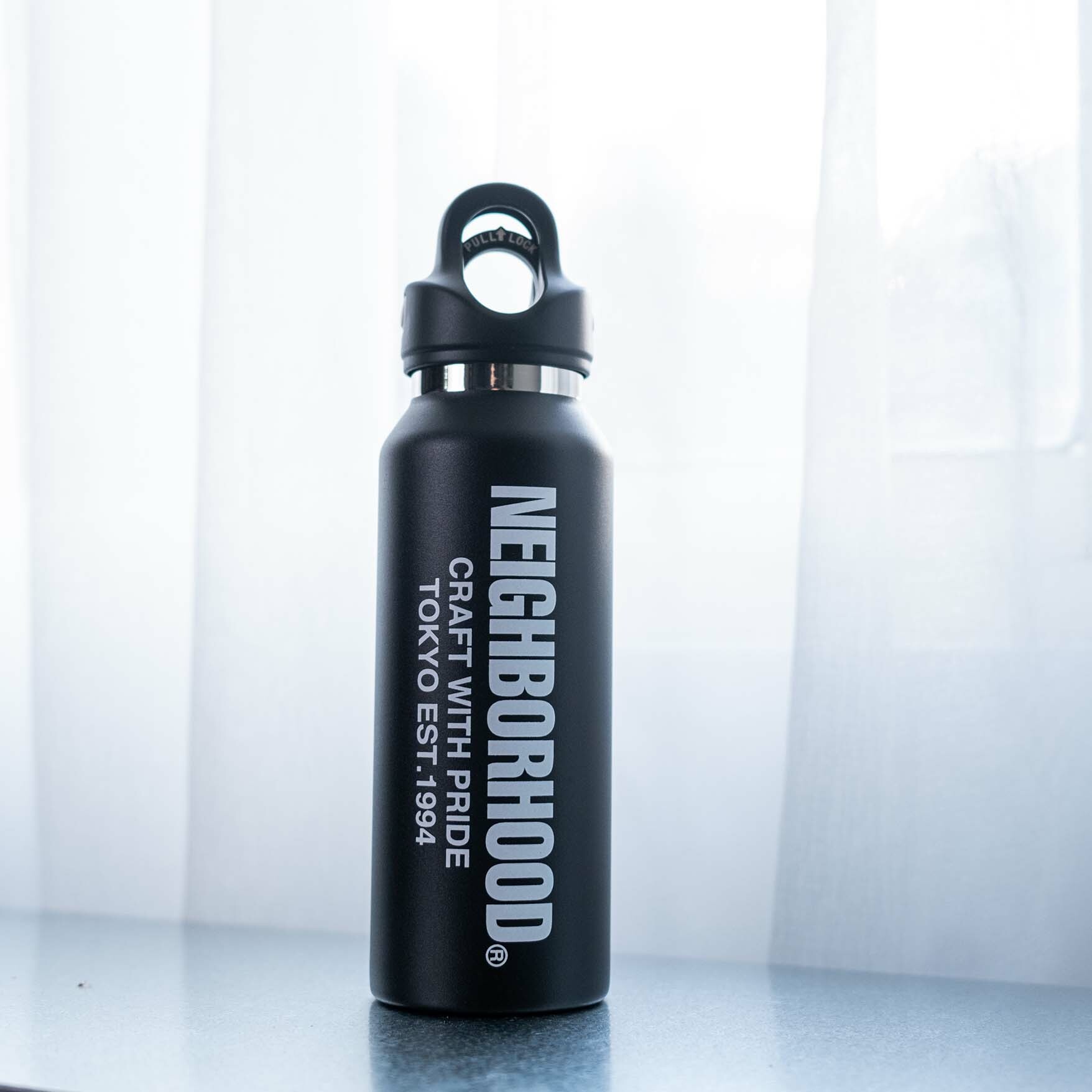 小物 NEIGHBORHOOD REVOMAX BOTTLE 12OZ SLIM NEIGHBORHOOD x REVOMAX . VACUUM INSULATED BOTTLE 12OZ SLIM