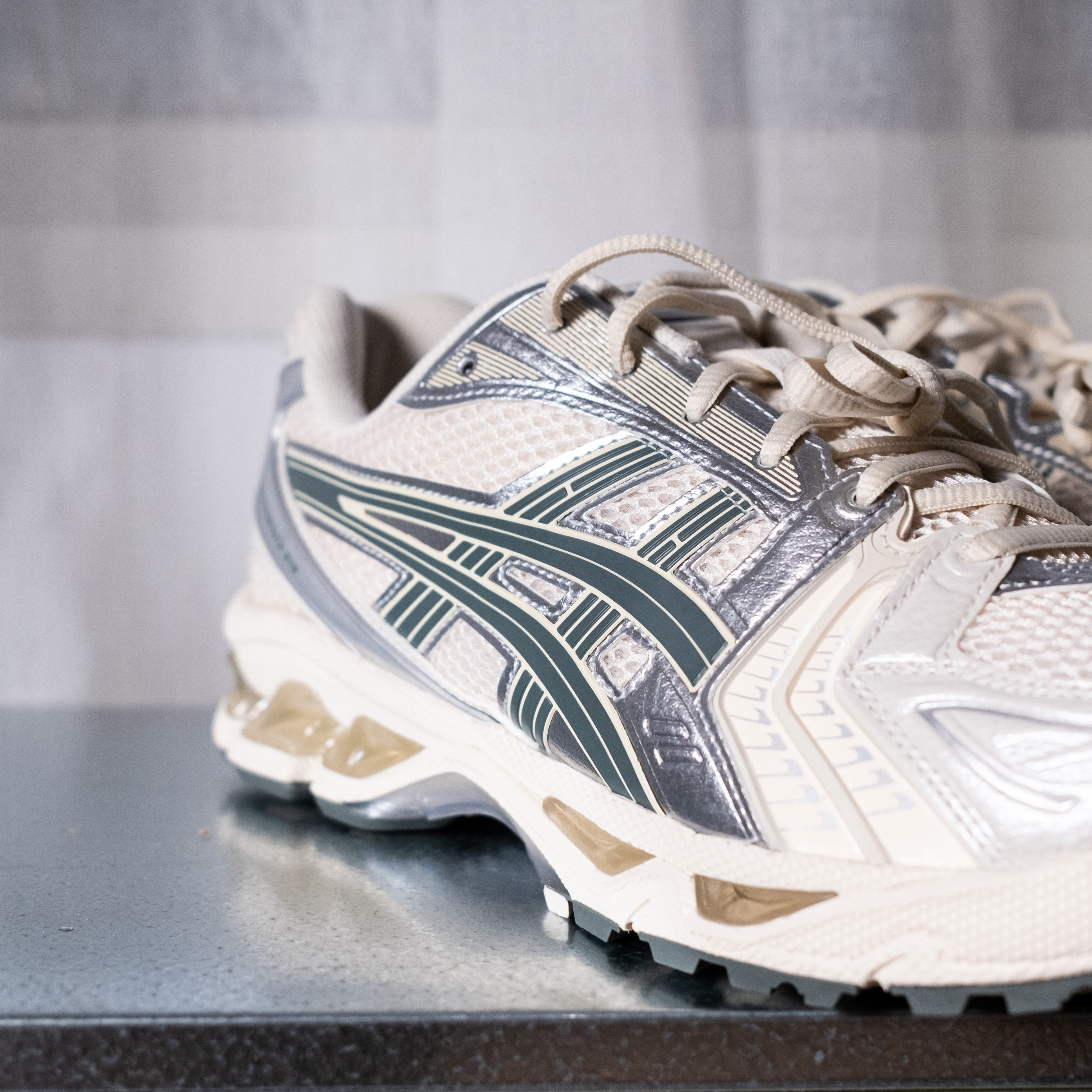 -(A7d)-ASICS GEL-KAYANO 14 奶油綠 復古運動鞋 情侶款-1201A019 200
