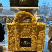 [S] MARC JACOBS M0016740-260 THE TEDDY MEDIUM TOTE BAG,BEIGE, 191267866017 (SMJ440)