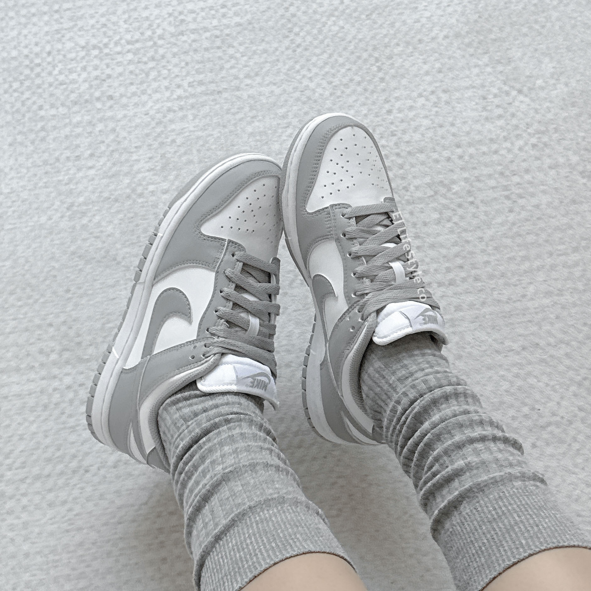 NIKE DUNK LOW NEXT NATURE 質感灰白 低飽和 環保材質 女鞋 DD1873-113 / 現貨+預購