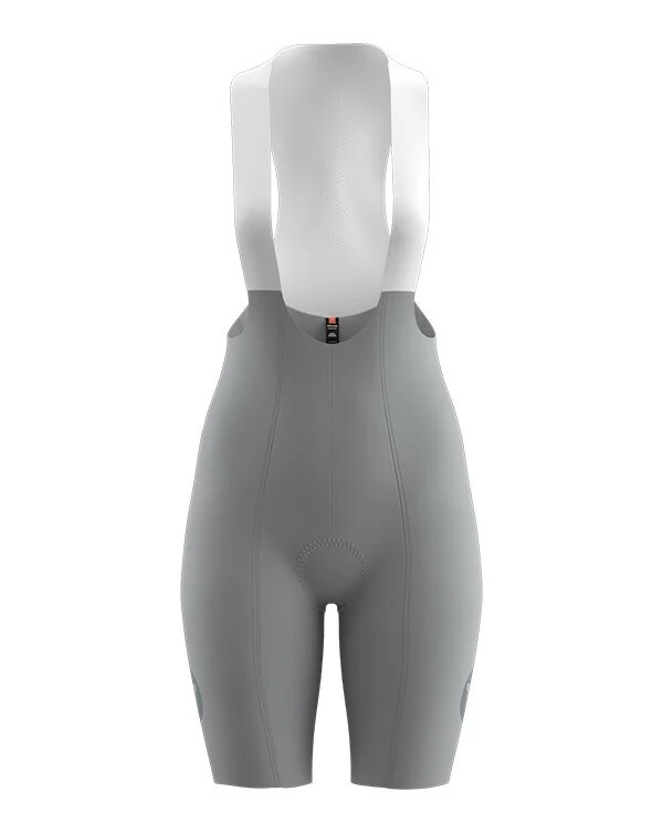 Black Sheep 黑羊 女款車褲 Team 7" Bib Shorts QUA Quarry /淺灰