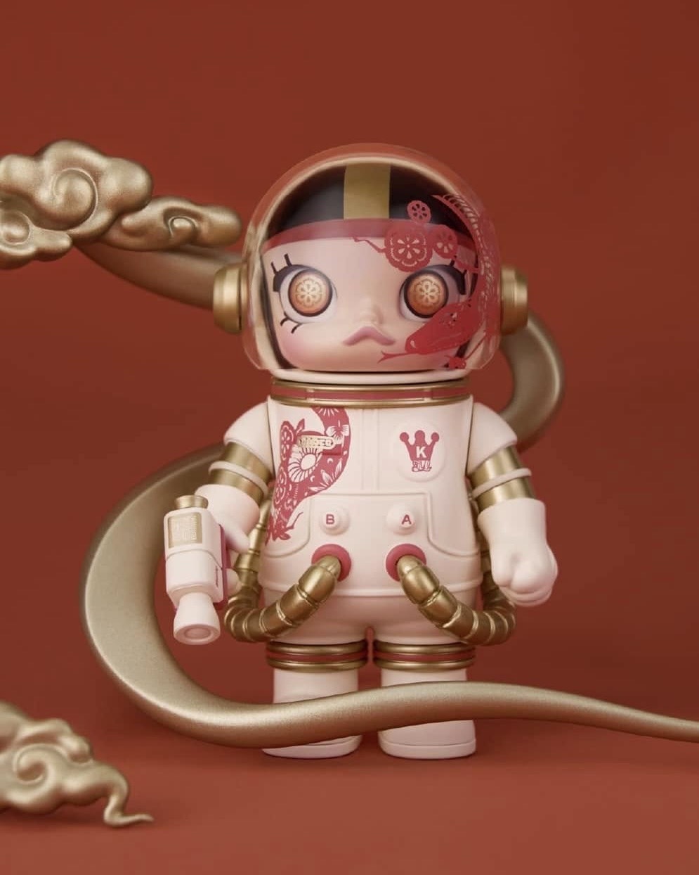 <官方正版授權>POPMART MEGA SPACE MOLLY 100% 2025 蛇年限定🐍