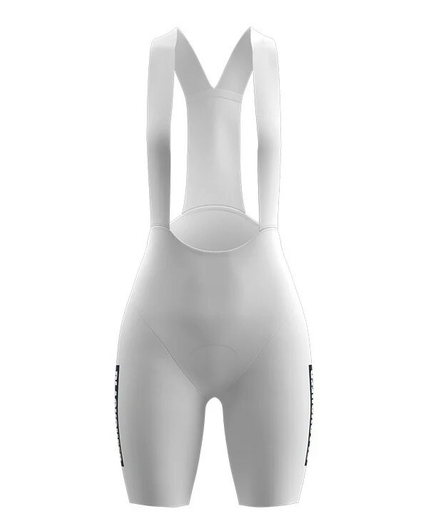 Black Sheep 黑羊 女款車褲 Womens Glide Bib White/白